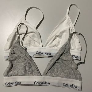 Calvin Klein set of 2 bras